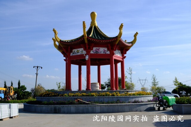 沈阳圣河山墓园环境展示