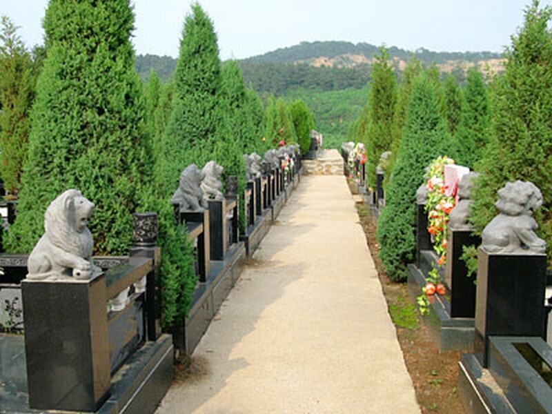 沈阳塔山公墓环境环境展示