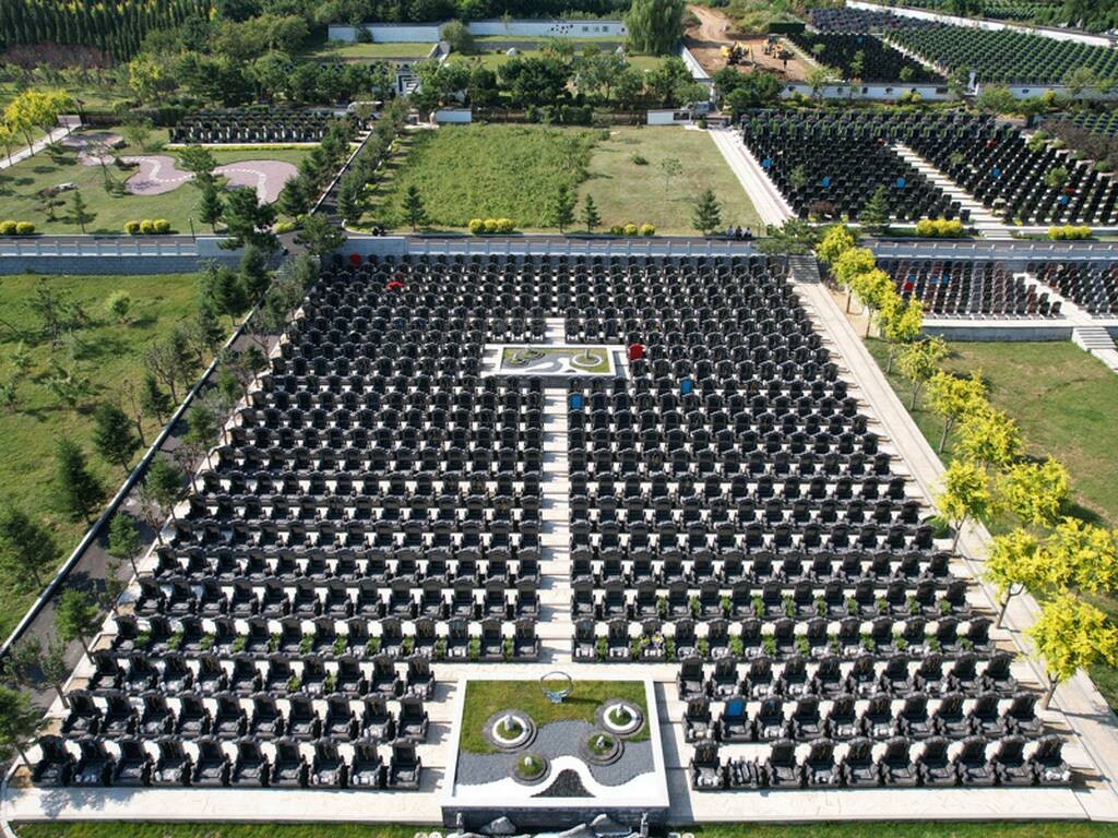 沈阳龙生墓园环境展示