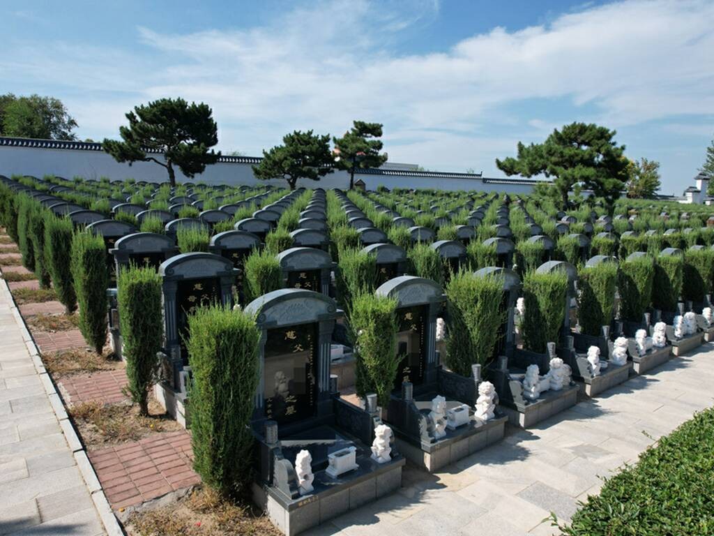 沈阳龙生墓园环境展示