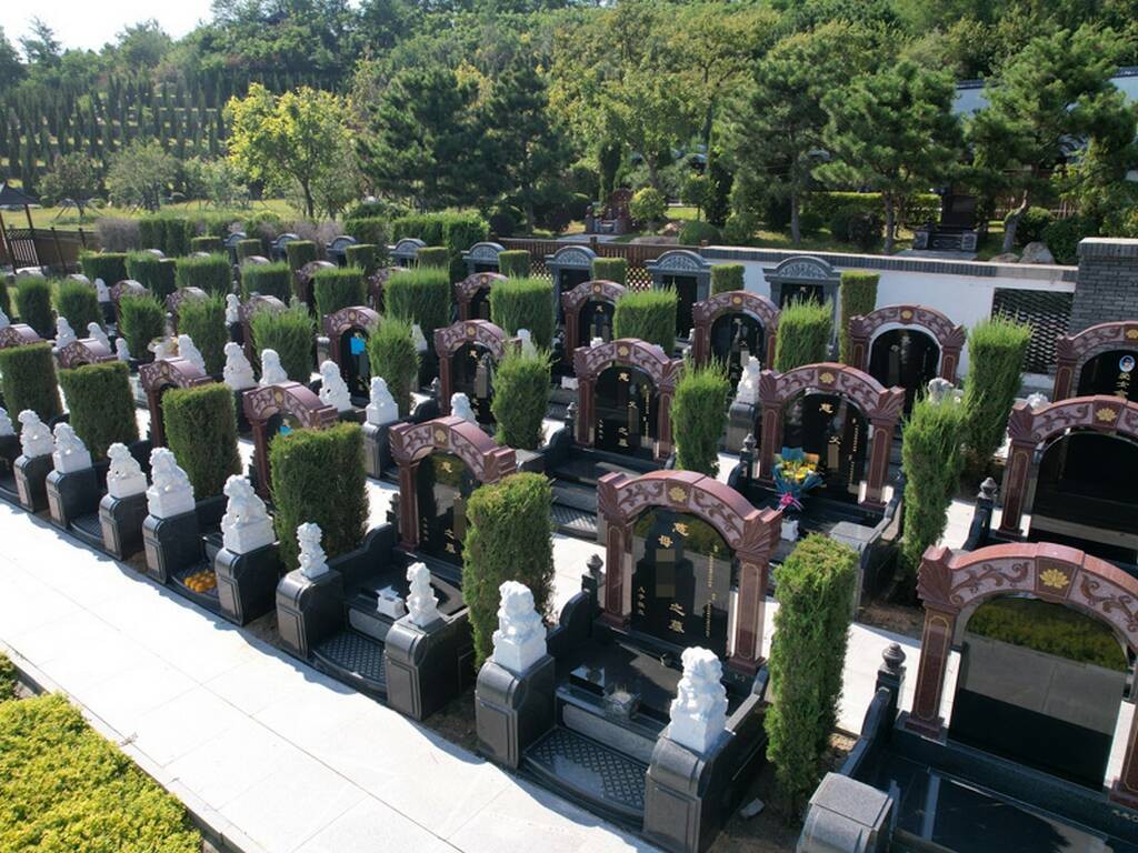 沈阳龙生墓园环境展示