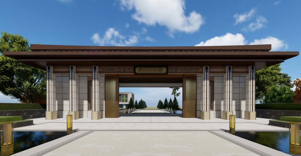 沈阳龙生墓园环境展示