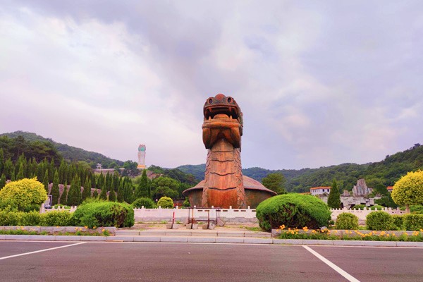 大河贝墓园环境展示