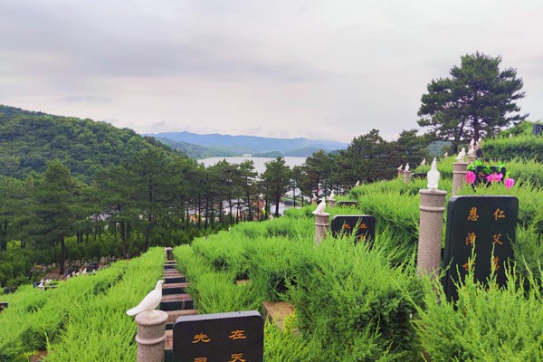 大河贝墓园环境展示