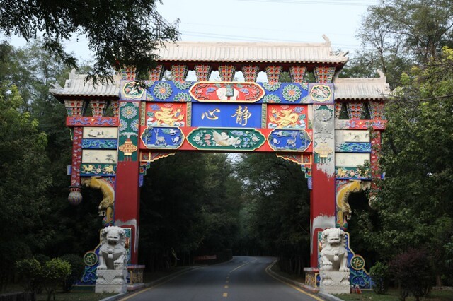 沈阳龙泉古园墓园环境展示
