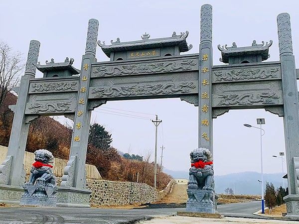 玉灵山墓园环境展示