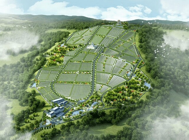 沈阳北龙山墓园环境展示