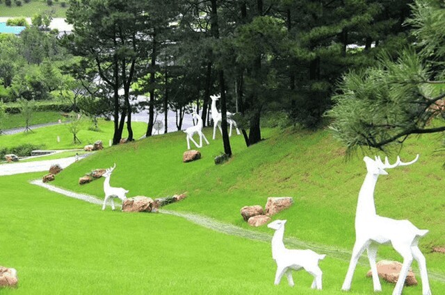 沈阳北龙山墓园环境展示