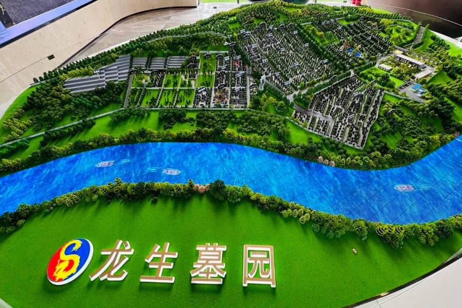 沈阳龙生墓园环境展示
