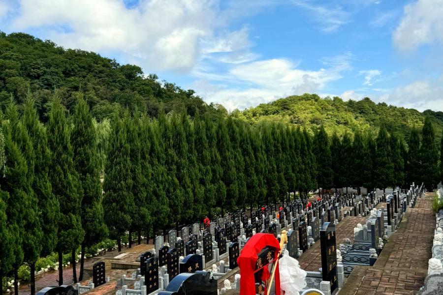 沈阳大河贝墓园环境环境展示
