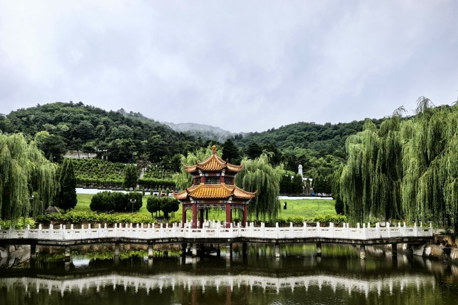 沈阳大河贝墓园环境环境展示