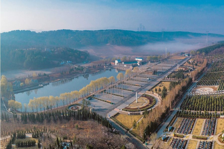 沈阳龙泉古园墓园环境展示