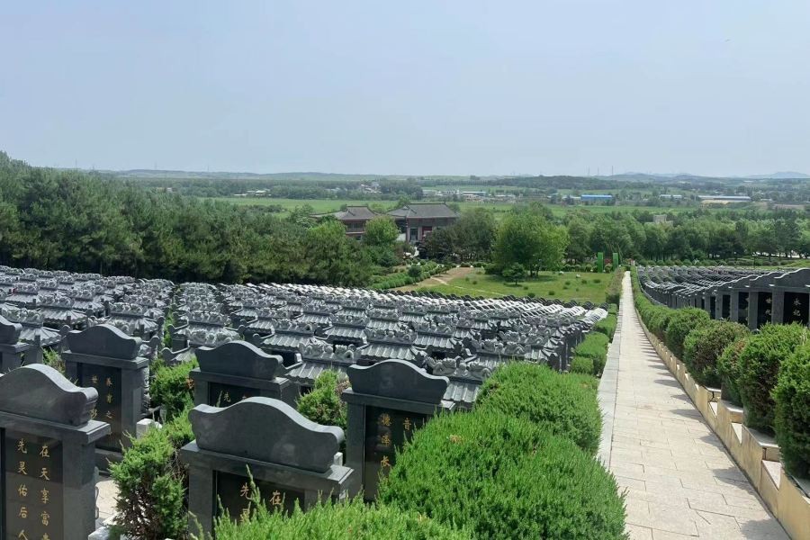 沈阳中华寺墓园环境展示