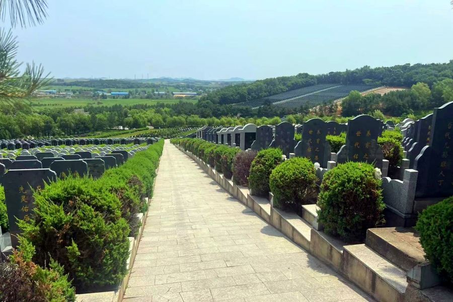 沈阳中华寺墓园环境展示