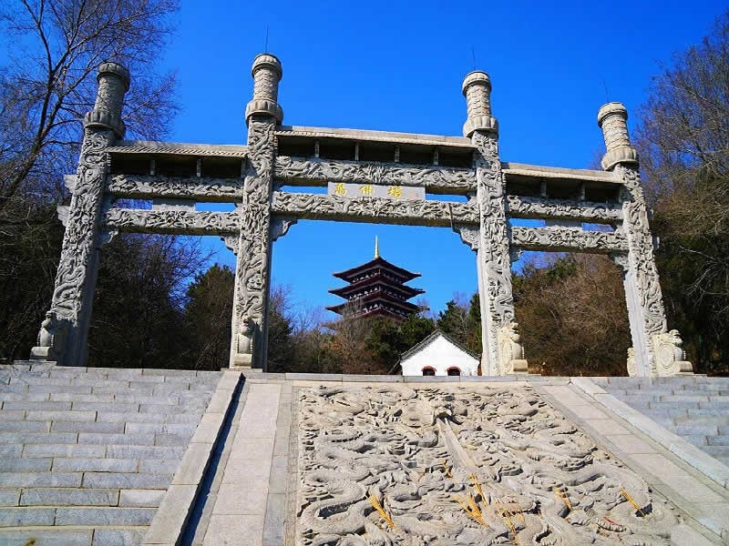沈阳中华寺墓园环境展示