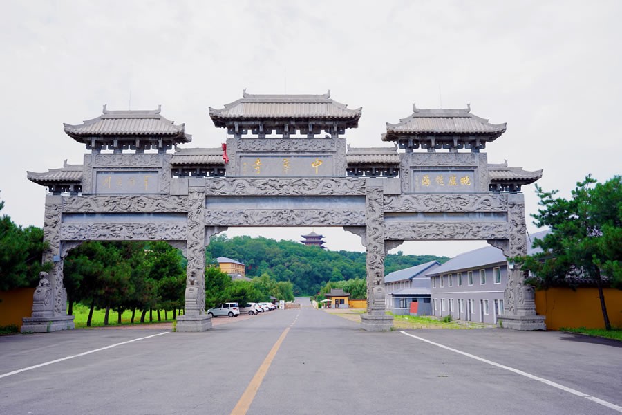 沈阳中华寺墓园环境展示