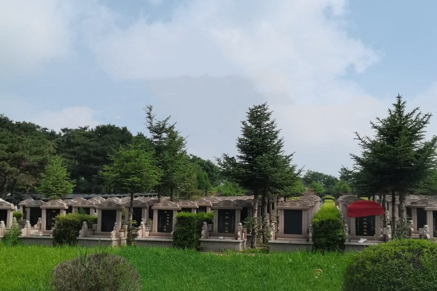 沈阳纪念林墓园环境展示