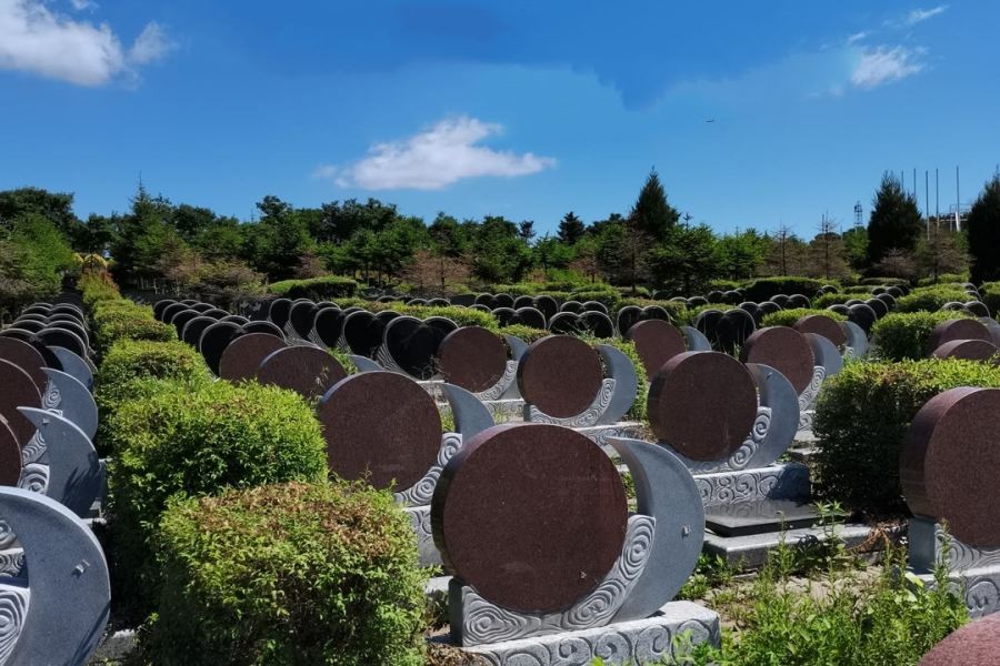 沈阳纪念林墓园环境展示