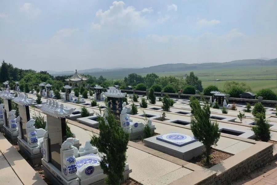 沈阳双龙山墓园环境展示