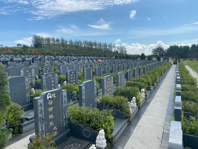 沈阳隆宝山墓园环境展示