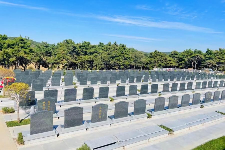 沈阳百贯山松陵公墓环境展示