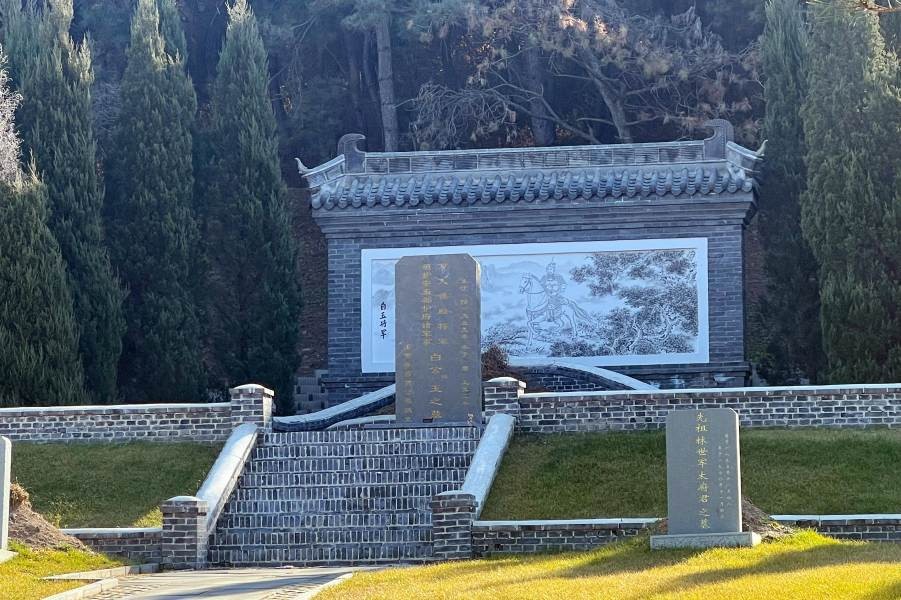 沈阳百贯山松陵公墓环境展示