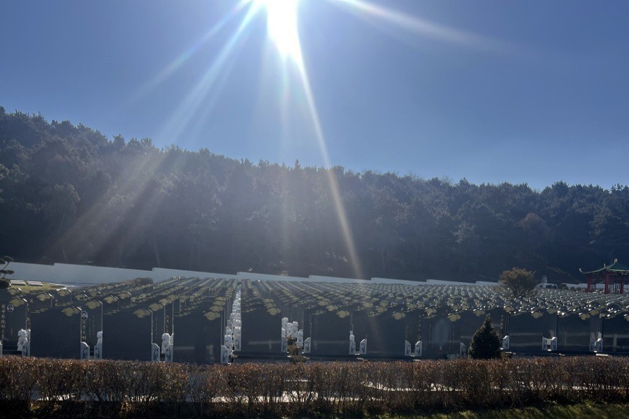 沈阳百贯山松陵公墓环境展示