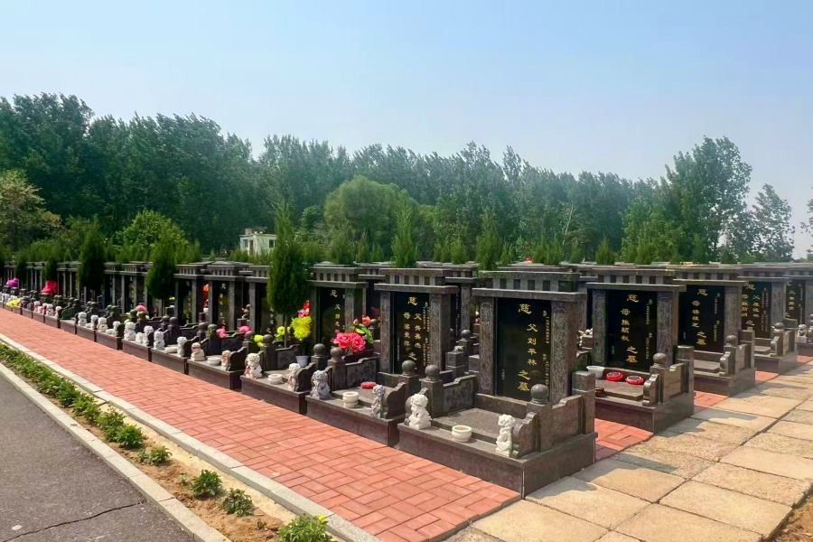 沈阳天台山墓园环境展示