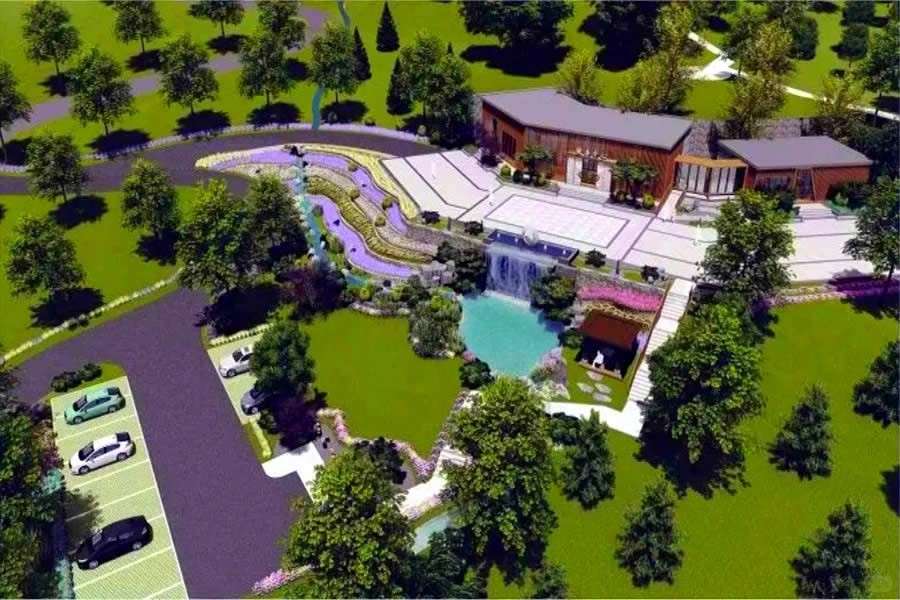 沈阳森林纪念园公墓环境展示