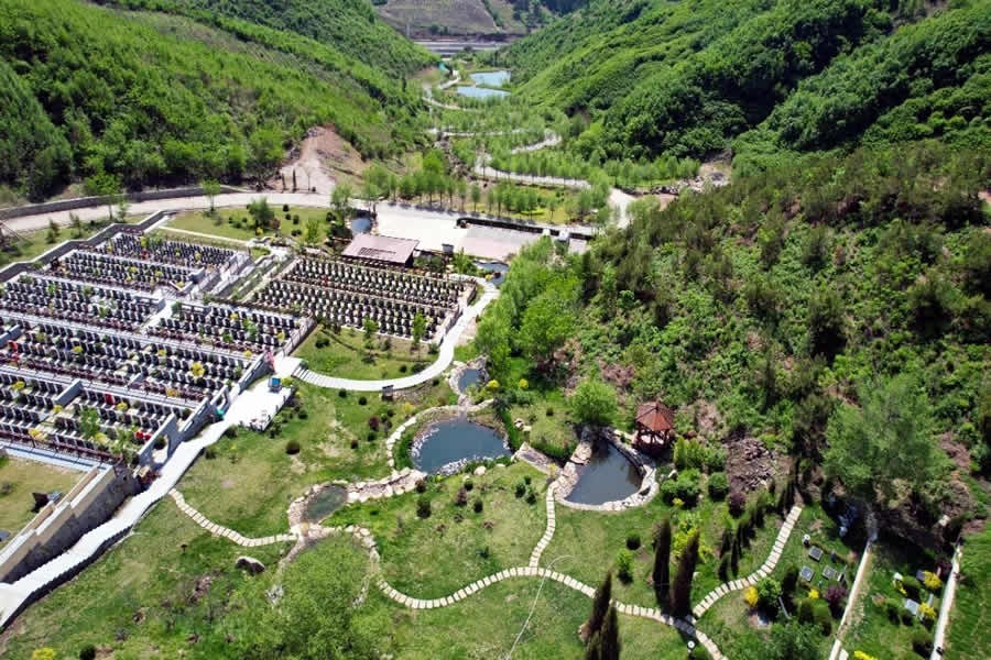 沈阳森林纪念园公墓环境展示