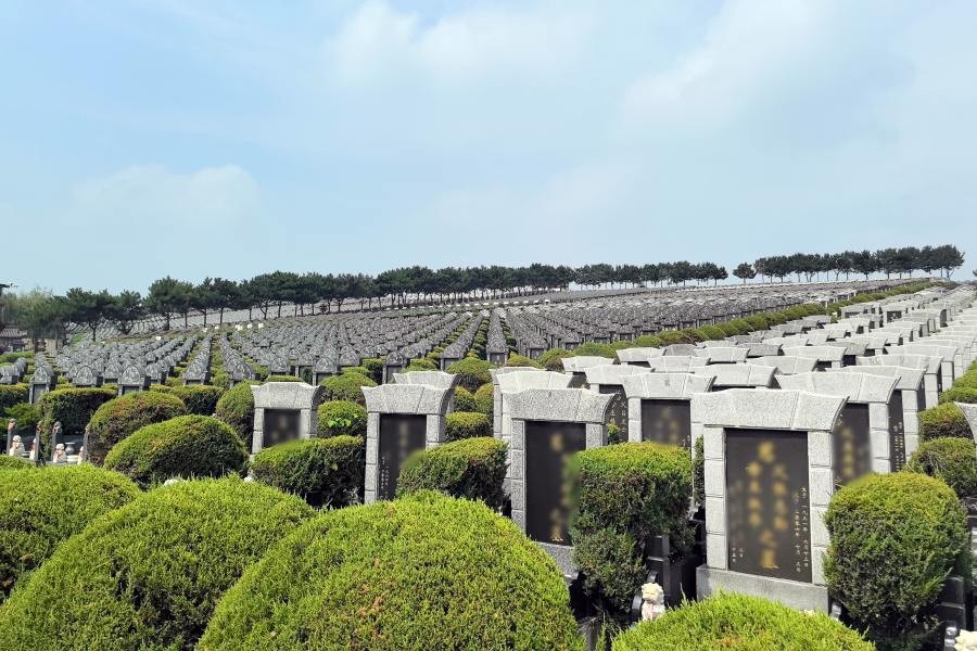 沈阳中华寺墓园环境展示