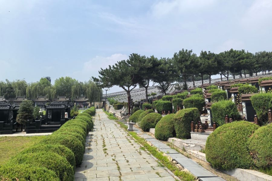 沈阳中华寺墓园环境展示