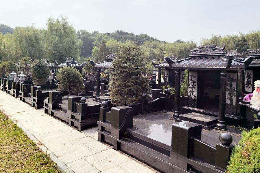 沈阳中华寺墓园环境展示