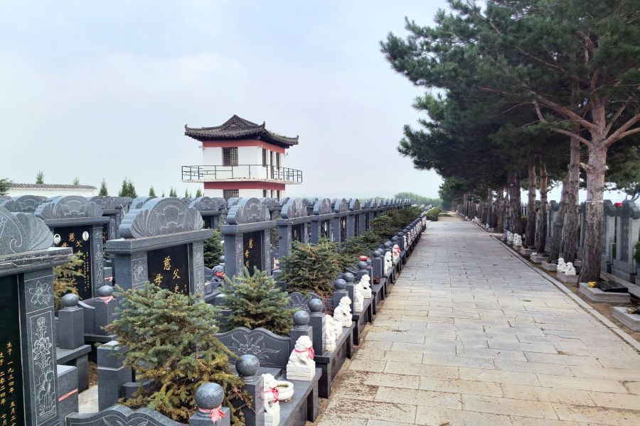 沈阳中华寺墓园环境展示