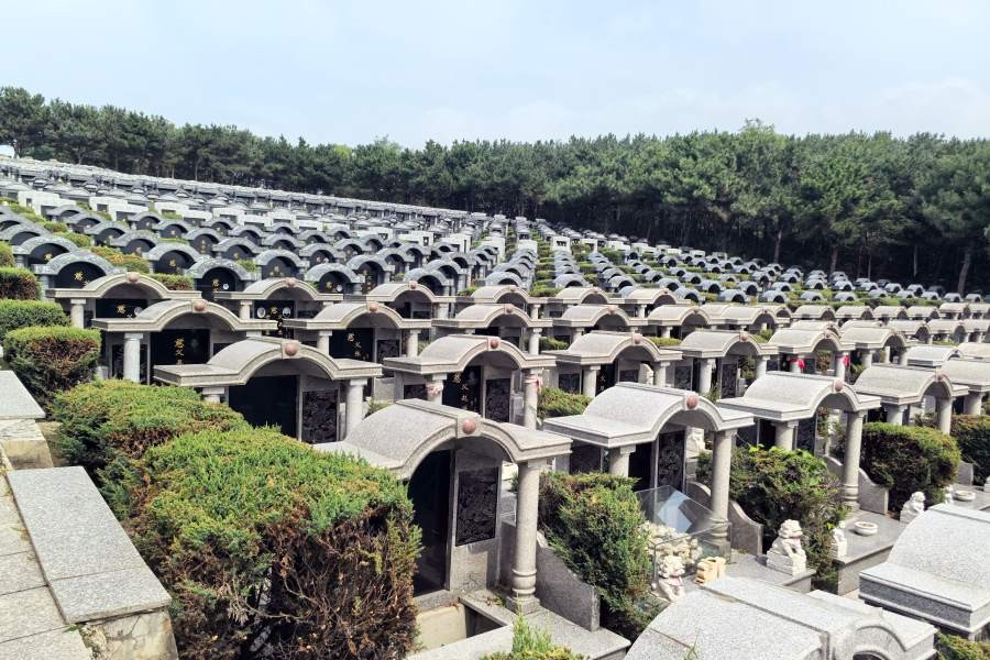 沈阳中华寺墓园环境展示