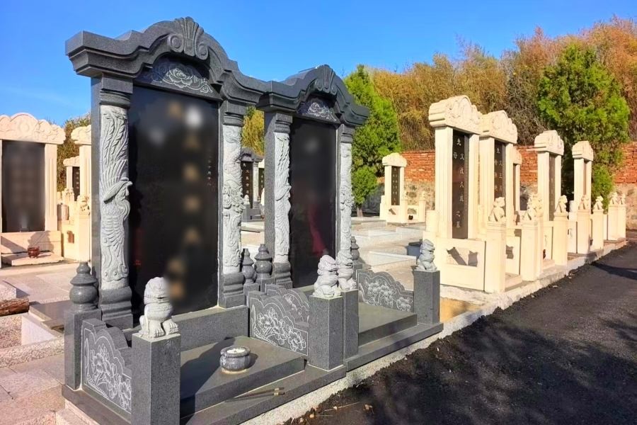沈阳甲宝山墓园环境展示