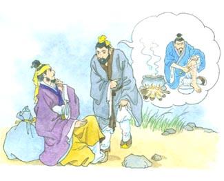 关于清明节的民间故事：介子推割肉