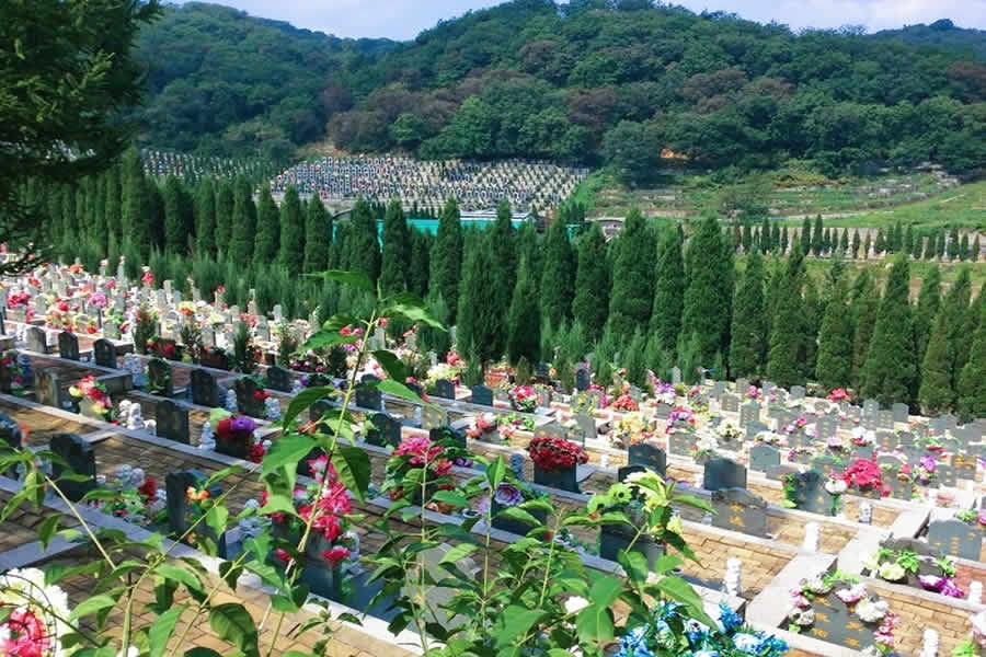 大河贝墓园
