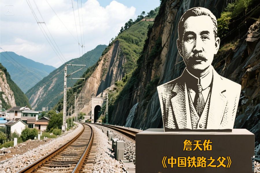 中国铁路之父詹天佑 中国铁路之父詹天佑
